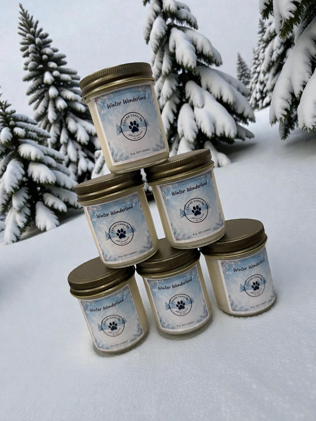 Winter Wonderland | Hand-Poured Soy Candle