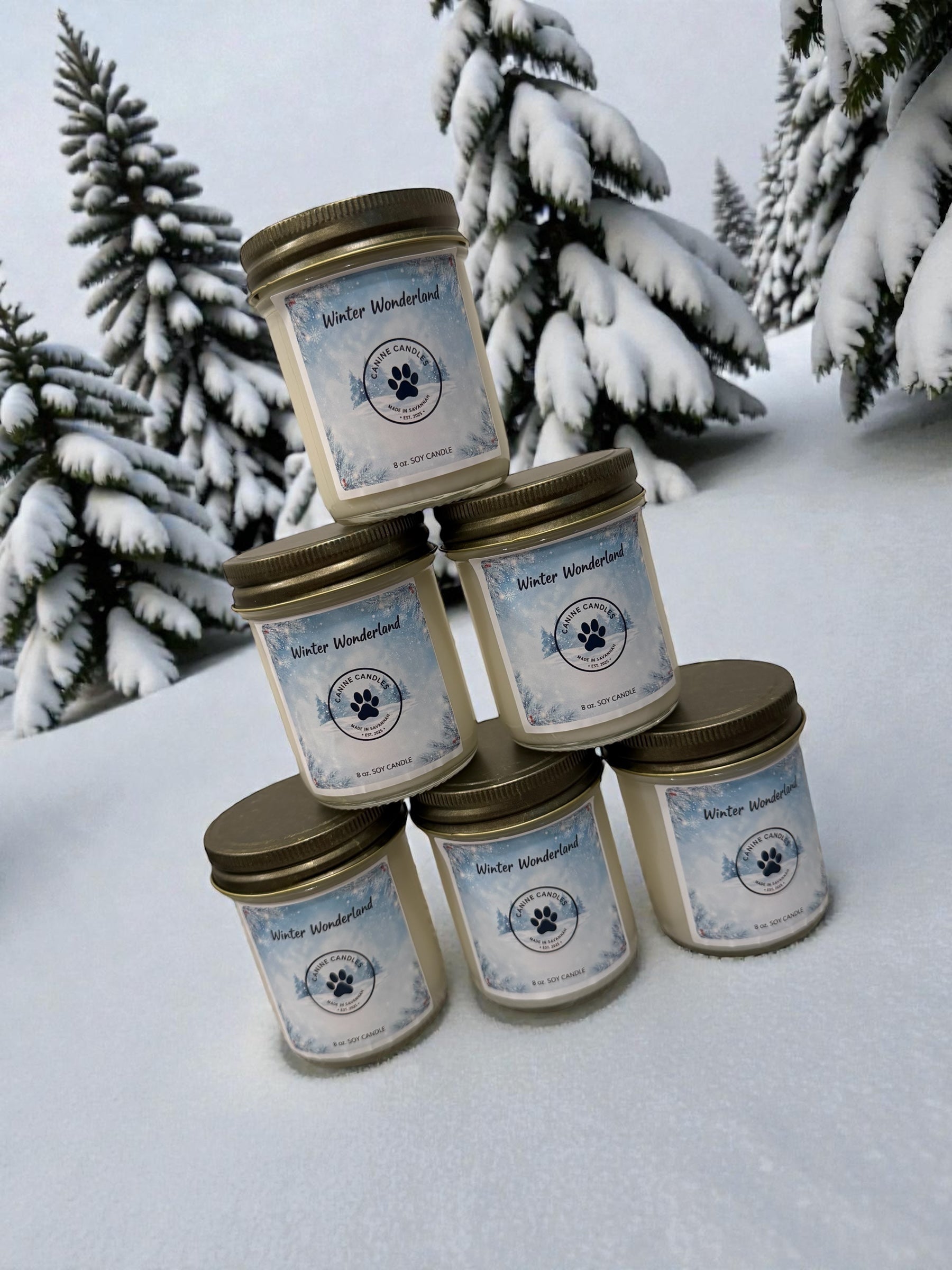 Winter Wonderland | Hand-Poured Soy Candle