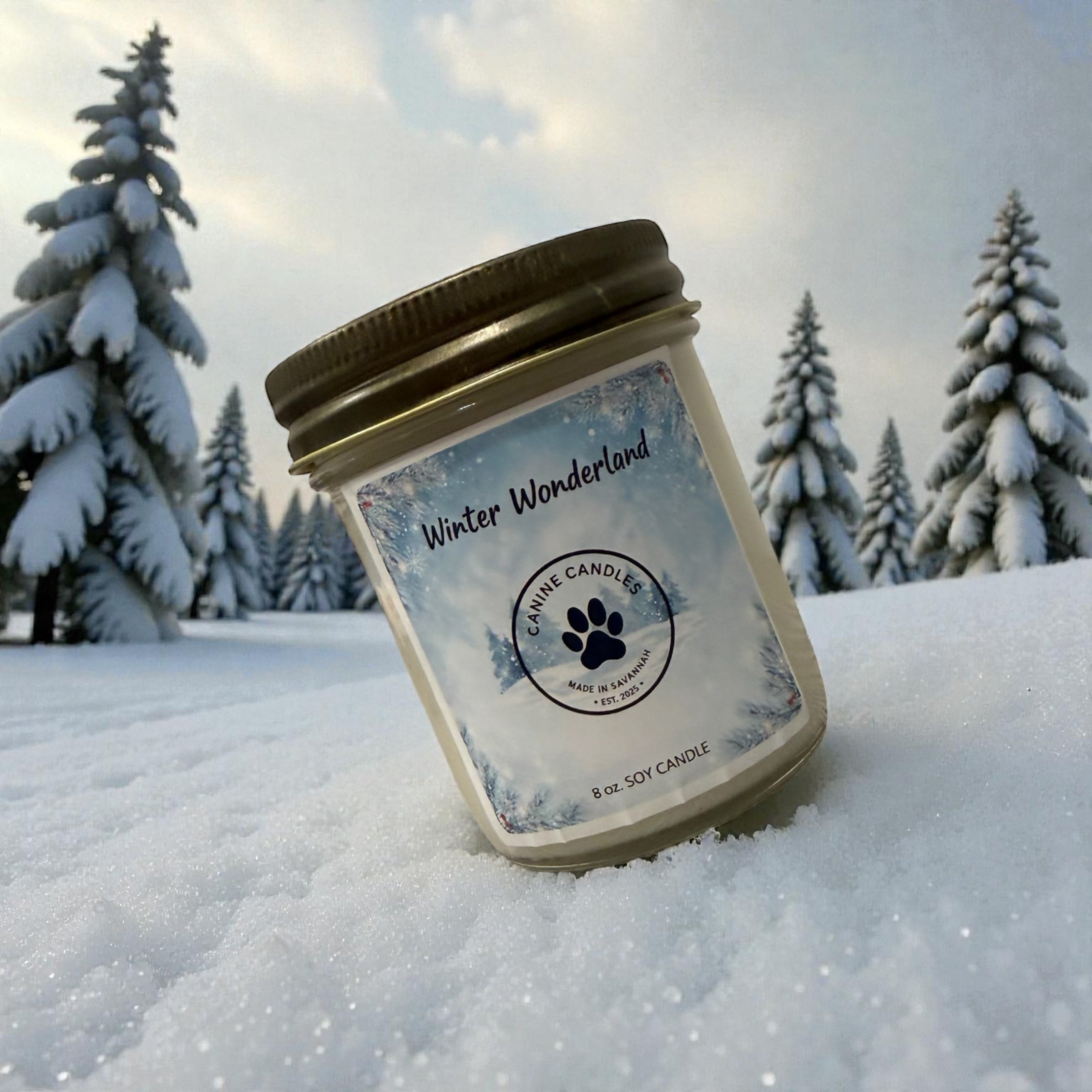 Winter Wonderland | Hand-Poured Soy Candle