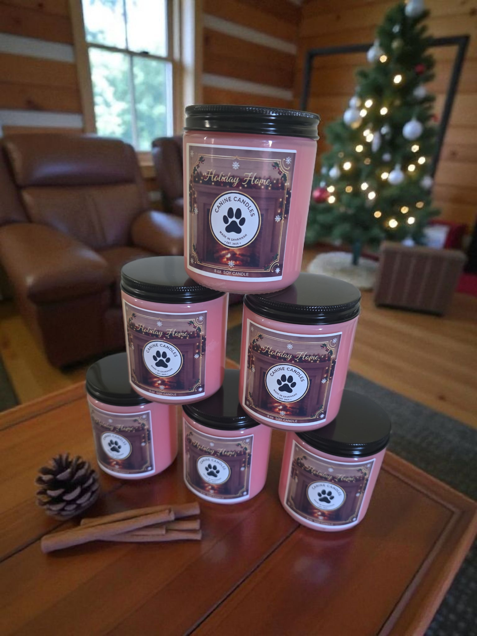 Holiday Home | Hand-Poured Soy Candle
